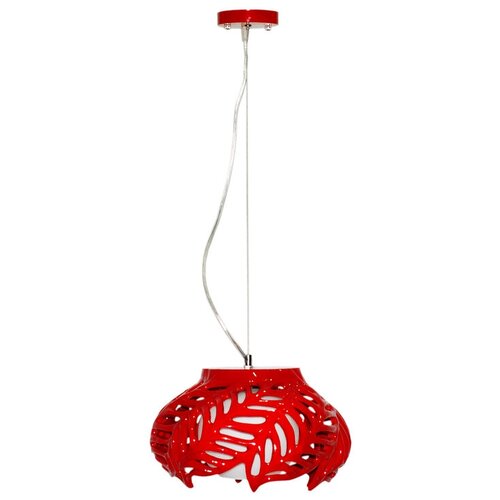 фото Подвес цветной. акрил. l5010/1r. диаметр 34 см, высота 26-90 см (регулируется тросом). лампа 1хe27 gzinco industrial company
