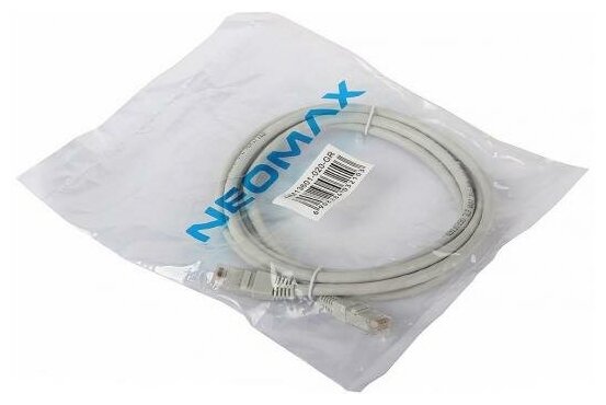 NEOMAX (NM13601-020) Шнур коммут. UTP 2м, гибкий, Категория 6