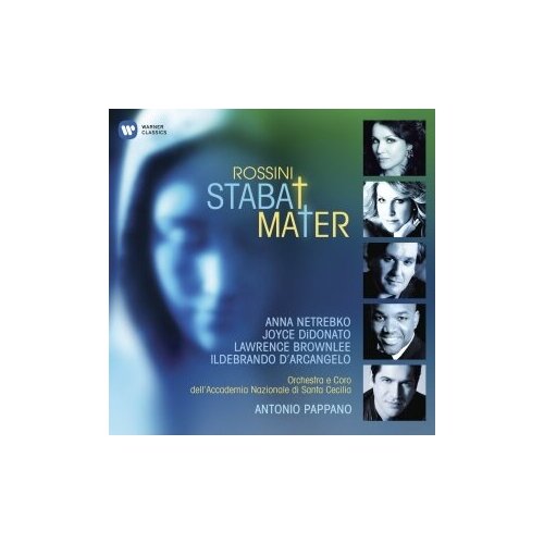 компакт диски erato lezhneva julia jaroussky philippe i barocchisti fasolis diego pergolesi stabat mater cd Компакт-Диски, EMI CLASSICS, NETREBKO, ANNA - Rossini: Stabat Mater (CD)