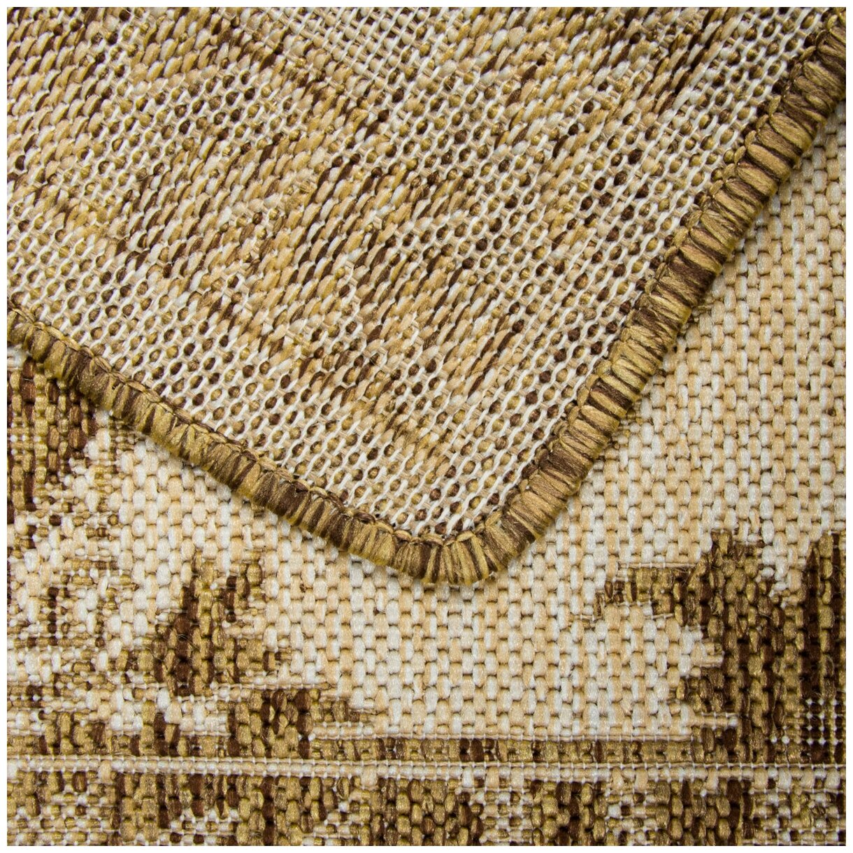 Ковер-циновка Люберецкие ковры Эко 7921-01, 1,2 x 1,7 м - фотография № 6
