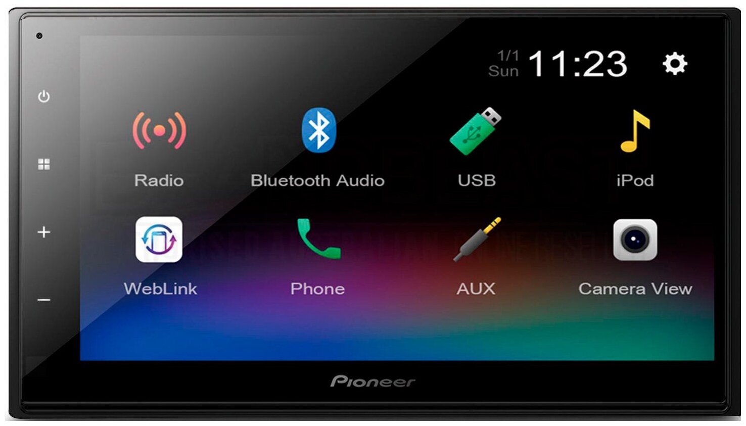 Автомагнитола Pioneer DMH-A345BT 2DIN 4x50Вт