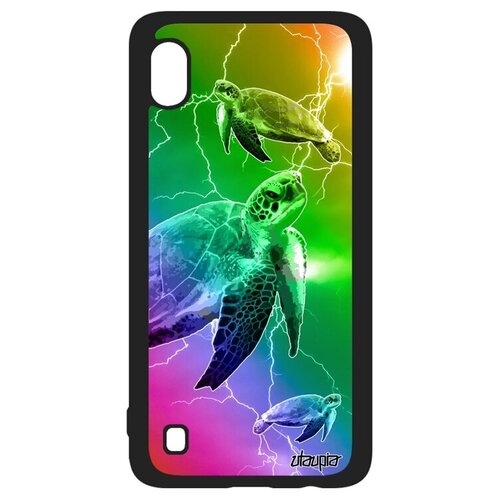 фото Яркий чехол на смартфон // samsung galaxy a10 // "черепаха" панцирная слоновая, utaupia, цветной