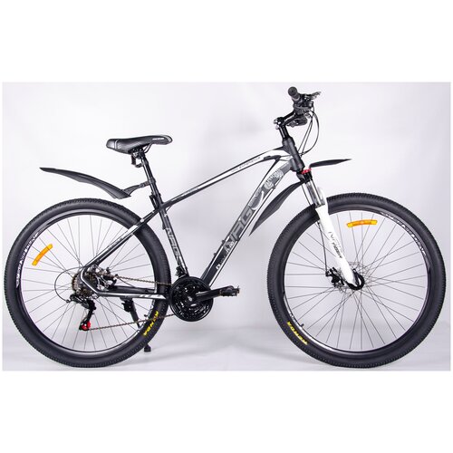 Велосипед NRG Bikes TIGER 29"/18" black-white-gray