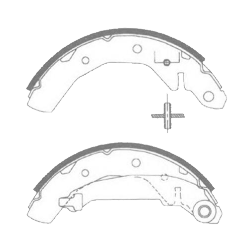 Тормозные Колодки Барабанные Gm Matiz/Spark 98- Зад. FIT арт. FT0133