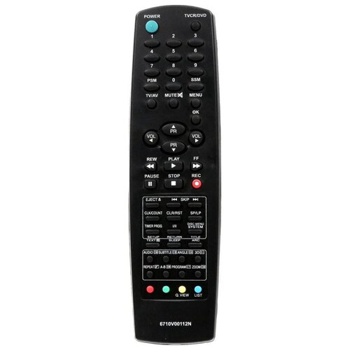 Пульт PDUSPB 6710V00112N TV+DVD+VCR для LG пульт pduspb akb75055702 для lg smart tv