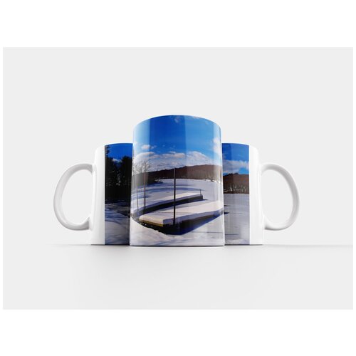 фото Кружка "док, зима, озеро" 320 мл lotsprints