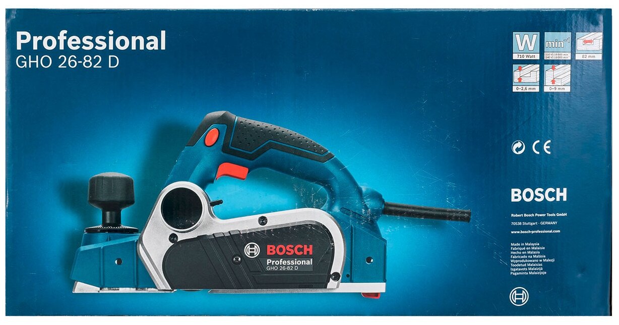 Рубанок электрический BOSCH PRO BOSCH GHO 26-82 D - фотография № 10