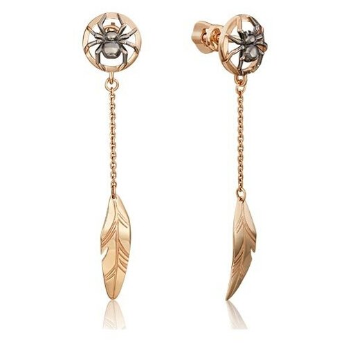 PLATINA jewelry Золотые серьги 02-4710-00-000-1110-74
