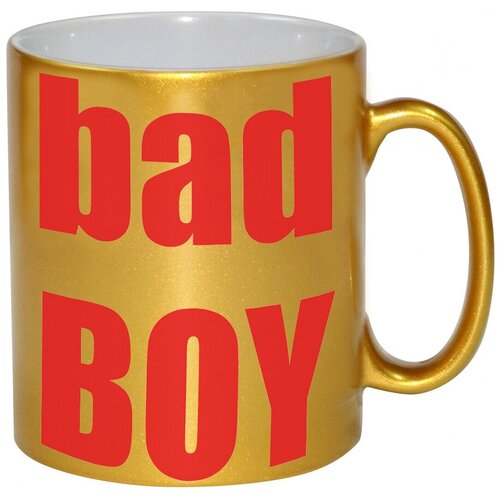 фото Золотая кружка bad boy drabs