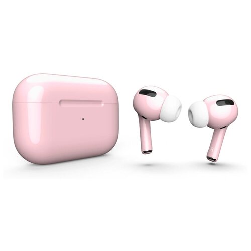 фото Беспроводные наушники apple airpods pro color, розовый глянцевый