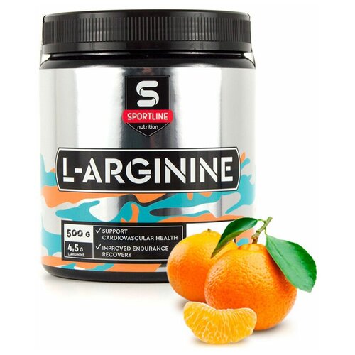 SportLine Nutrition/Аргинин L-Arginine 500гр. (Мандарин)