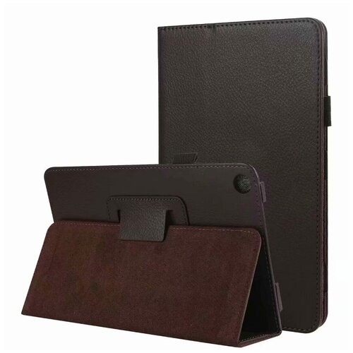 Чехол для Huawei MatePad T10 / T10s / C5e / C3 / Honor Pad X8 / X8 Lite / X6 (коричневый) tablet case for huawei mediapad t3 10 ags w09 l09 l03 honor play pad 2 9 6 funda pc back pu leather smart cover auto sleep