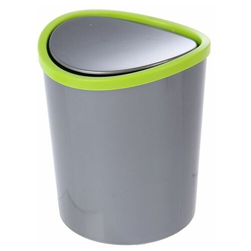 IDEA Контейнер для мусора настольный, 1,6 л, цвет микс