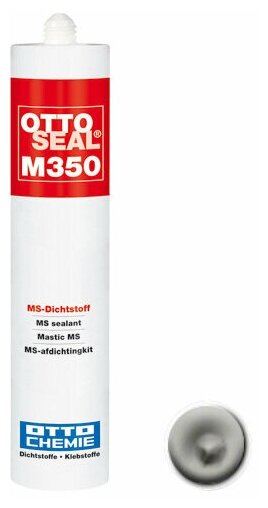 Профессиональный универсальный герметик на основе MS-полимеров OTTOSEAL М350 С56 (серый бетон), 300мл