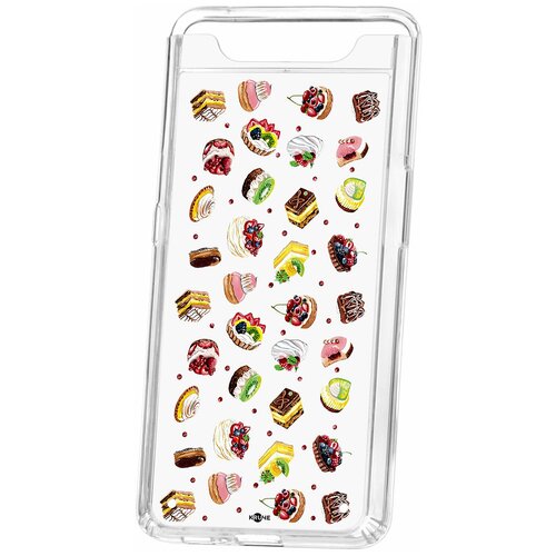 фото Чехол на samsung galaxy a80 / a90 kruche print cake / чехол для samsung / чехол с рисунком / чехол с принтом / чехол для самсунг / чехол для самсунг / бампер на гелакси / чехол накладка для гэлэкси / противоударная накладка для samsung galaxy / защита для galaxy / защита на samsung / cиликоновый чехол для samaung galaxy / пластиковый чехол на самсунг / защитный чехол для самсунг / чехольчик / защита телефона / ударопрочный чехол / галакси кruче