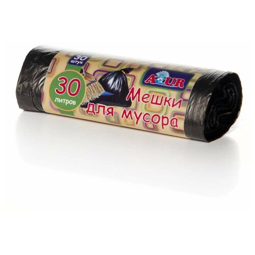 Мешок для мусора 30л. (30 шт) Эконом, шт