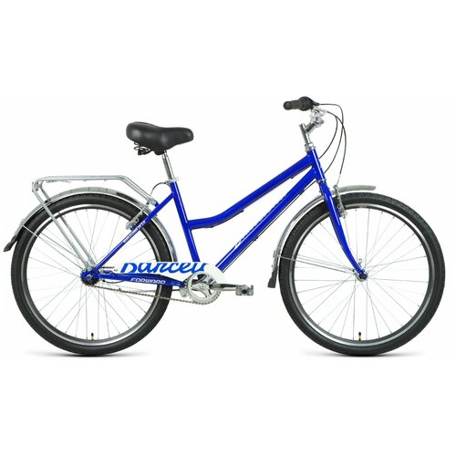 Велосипед FORWARD BARCELONA 26 3.0 2021 рост 17 синий/серебристый