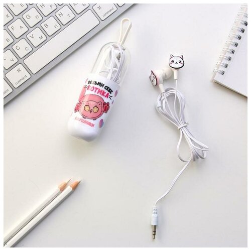 Наушники в колбе Котик модель VBT 15 11 х 37 см 39500₽