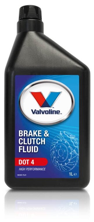 Тормозная жидкость VALVOLINE BRAKE & CLUTCH FLUID DOT 4 1л