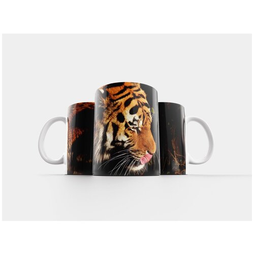 фото Кружка "тигр, хищник, шерсть" 320 мл lotsprints