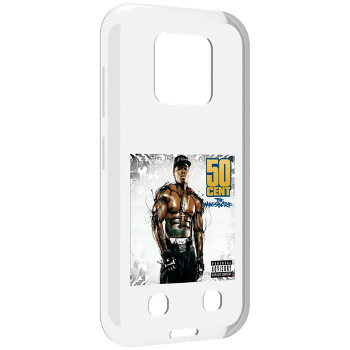 Чехол MyPads 50 Cent - The Massacre для Oukitel WP18 задняя-панель-накладка-бампер