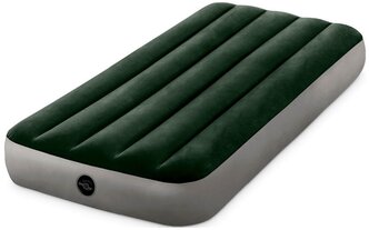 Односпальный надувной матрас 76х191х25 см, Dura-beam twin Airbed Intex 64106, без насоса