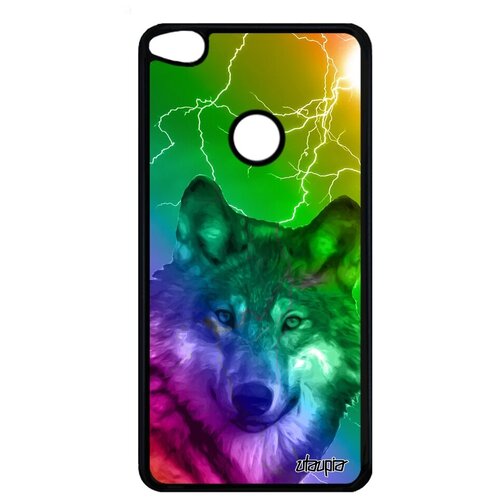 фото Противоударный чехол на смартфон // huawei p9 lite 2017 // "дикий волк" зверь лютый, utaupia, цветной