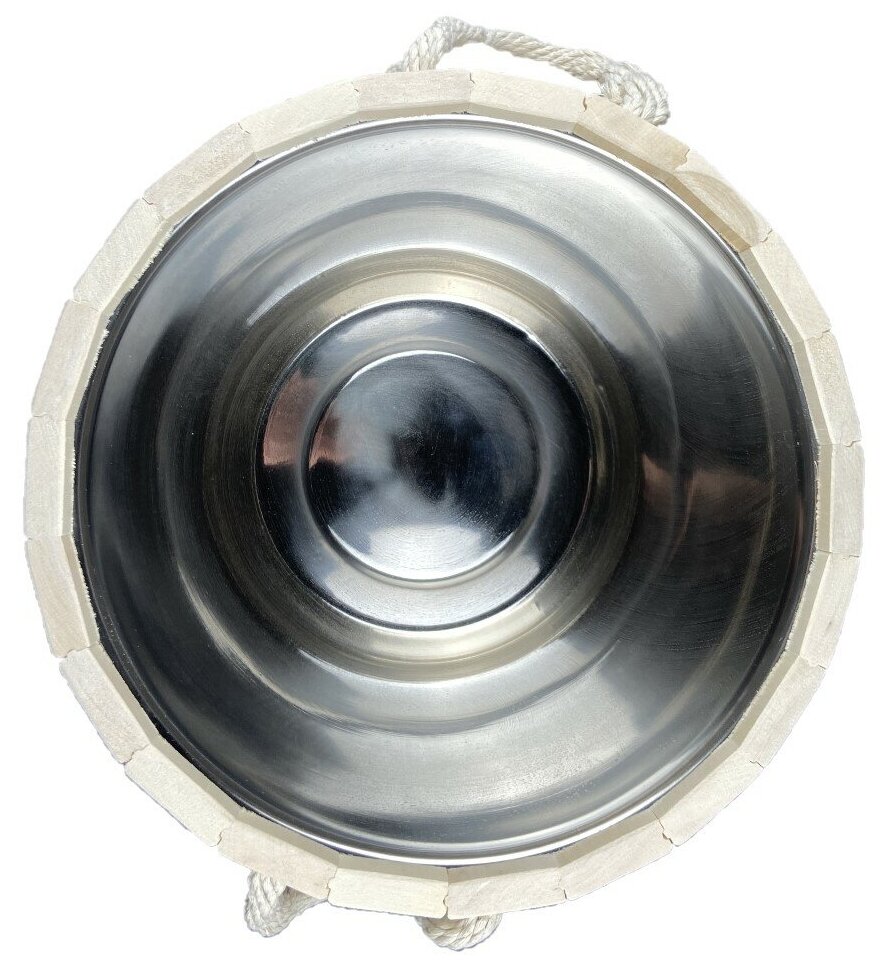 Ведро для бани 20 литров нержавейка — фото 1