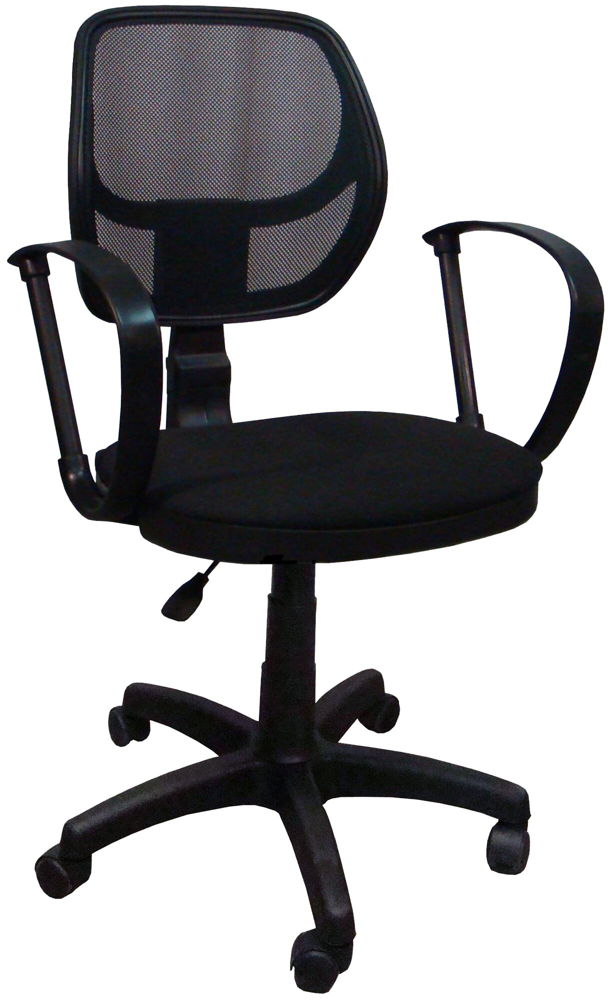 Компьютерное кресло Factor Сатурн офисное, обивка: текстиль, цвет: черный - фотография № 1