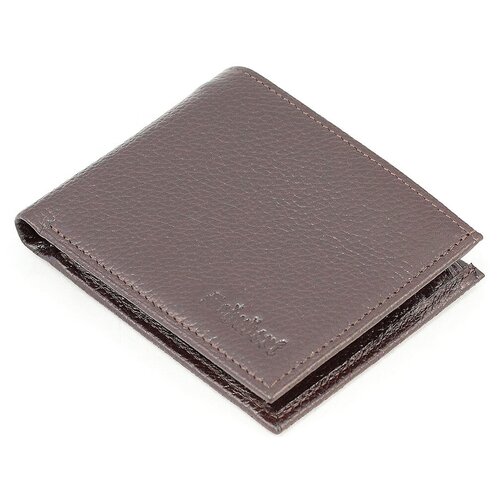 Портмоне Schubert, фактура зернистая, коричневый