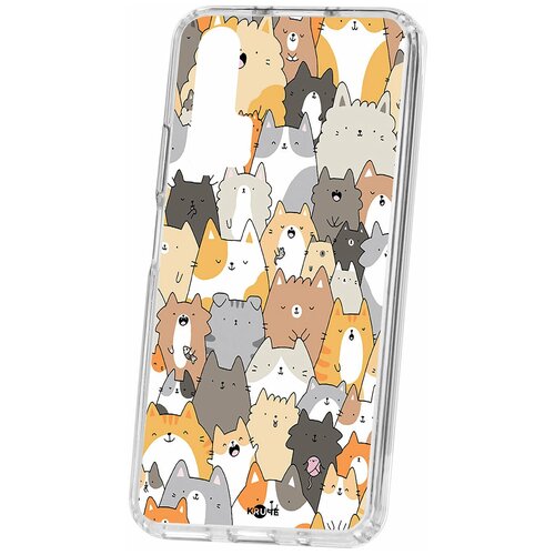 фото Чехол на huawei honor 20 pro kruche print котики / чехол для huawei / чехол с рисунком / чехол с принтом / чехол для хонор / чехол для хуавей / бампер на хуавей / чехол накладка для хонор / противоударная накладка для honor huawei / защита для honor / защита на huawei / cиликоновый чехол для huawei honor / пластиковый чехол на huawei / защитный чехол для honor / чехольчик / защита телефона / ударопрочный чехол кruче