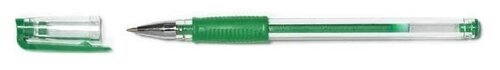Ручка гелевая Союз Comfort (0.4мм, зеленый, резиновая манжетка) 1шт. (РГ 166-04)
