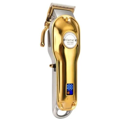 Машинка для стрижки Kemei km 1986 золото 289000₽