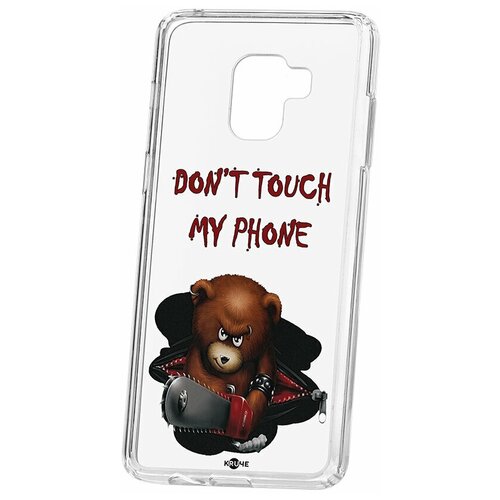 фото Чехол на samsung galaxy a8+ 2018 (a730) kruche print не бери мой телефон / чехол для samsung / чехол с рисунком / чехол с принтом / чехол для самсунг / чехол для самсунг / бампер на гелакси / чехол накладка для гэлэкси / противоударная накладка для samsung galaxy / защита для galaxy / защита на samsung / cиликоновый чехол для samaung galaxy / пластиковый чехол на самсунг / защитный чехол для самсунг / чехольчик / защита телефона / ударопрочный чехол / галакси кruче