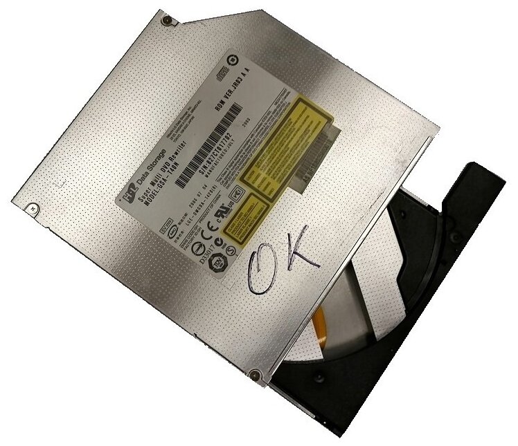 Б/у привод DVD-ReWriter 12,7mm Slim IDE Hitachi-LG GSA-T40N
