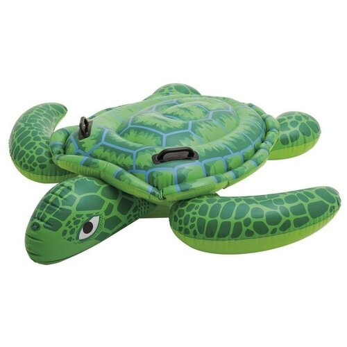 Игрушка надувная Intex Черепаха с держателем, 150х127 см (57524)