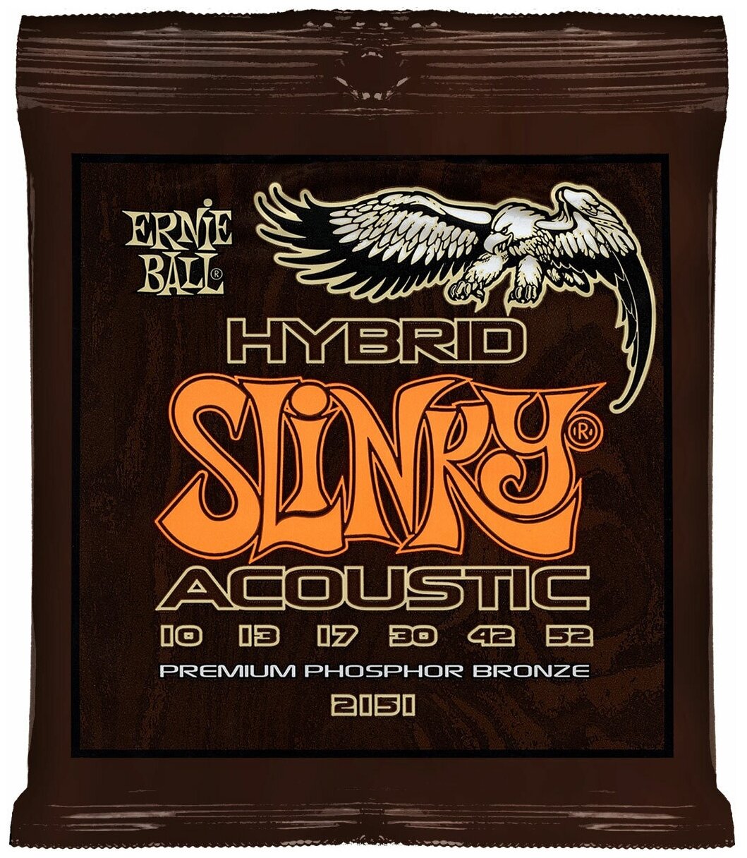 Струны для акустической гитары Ernie Ball 2151 - фото №2