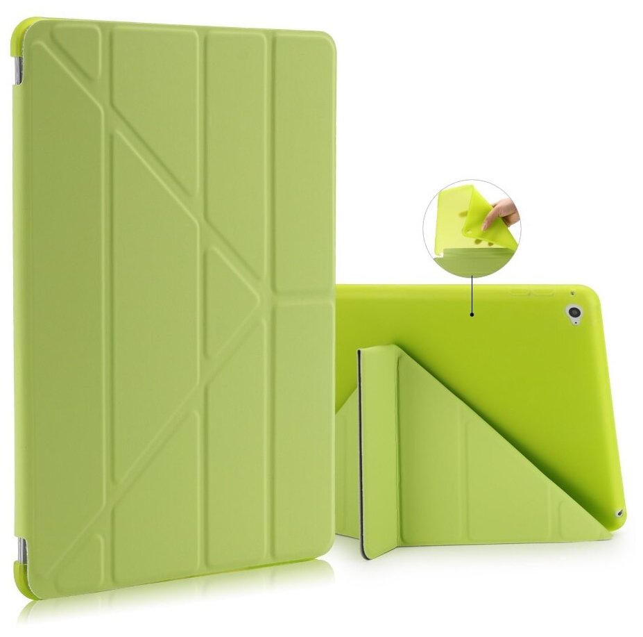 Чехол-подставка BoraSCO для Apple iPad 2/3/4 (Зеленый)