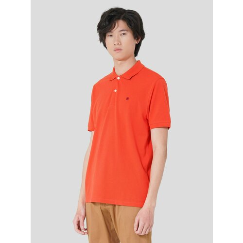 фото Поло lion of porches, размер 54, оранжевый