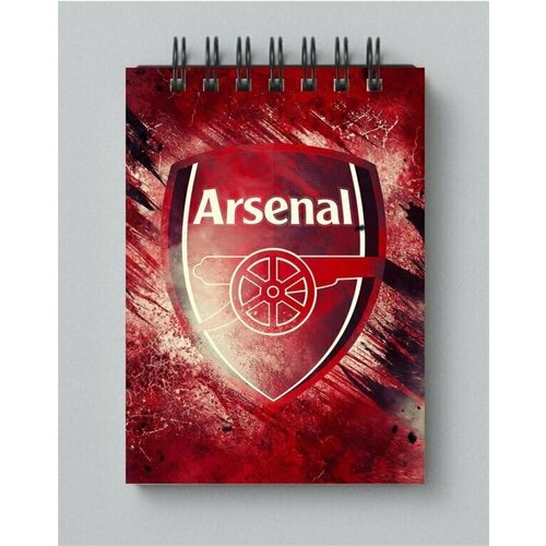 Блокнот Арсенал, Arsenal №1 арсенал лондон атрибутика для болельщиков arsenal london шарф фк арсенал