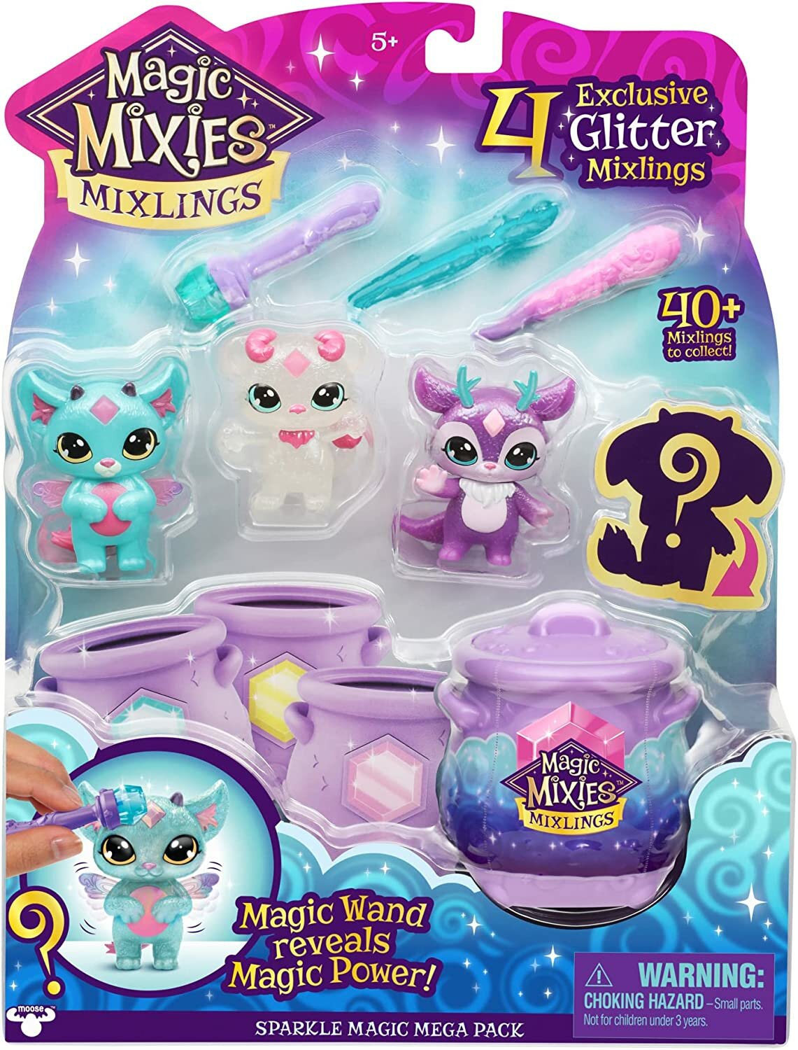 Игровой набор мега для девочек Magic Mixies Mixlings Sparkle Magic Mega Pk Волшебный котел