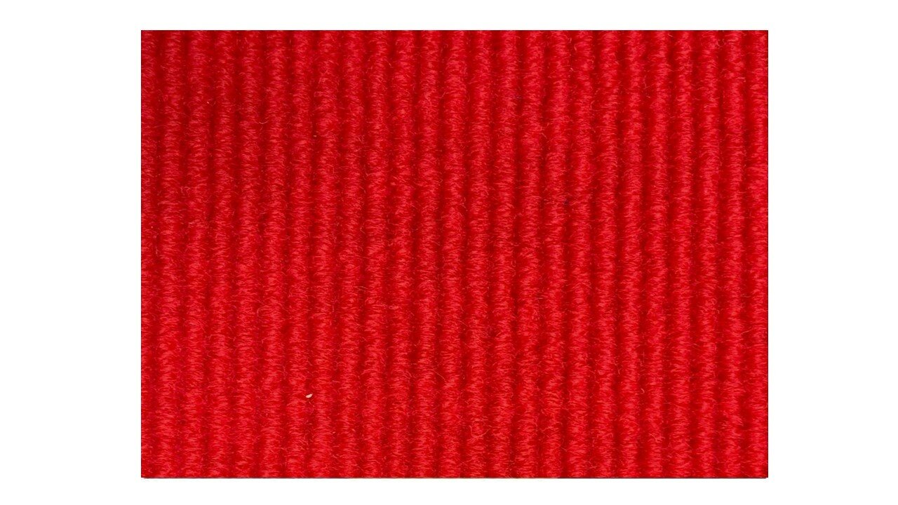 Коврик придверный 49*80см красный