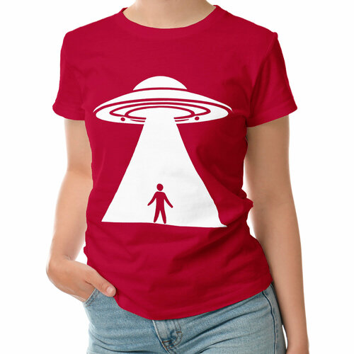 фото Футболка roly, размер l, красный