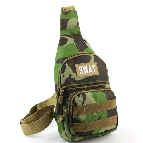 фото Сумка слинг fuzi house, зеленый