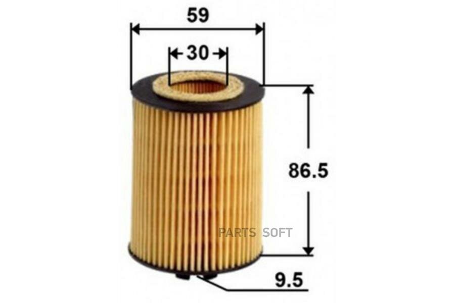 AZUMI OE34038 Фильтр масляный элемент