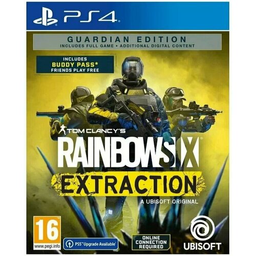 Игра Tom Clancy's Rainbow Six: Эвакуация - Guardian Edition (русская версия) (PS4) набор rainbow six эвакуация deluxe игра xbox футболка m