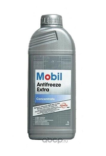 Антифриз MOBIL Antifreeze Extra концентрат сине-зеленый 1 л Mobil 151157