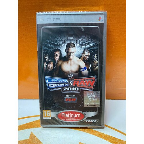 Диск PSP SmackDown vs Raw 2010 wwe smackdown vs raw 2011 platinum ps3 английский язык