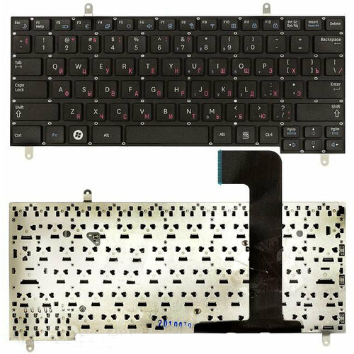 Клавиатура для Samsumg NP-N210 черная клавиатура для ноутбука samsumg np r517 dd02 черная