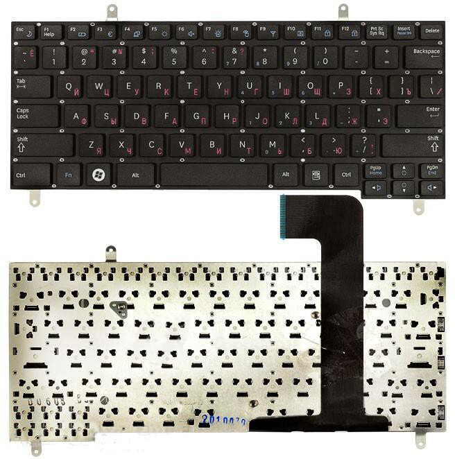 Клавиатура для ноутбука Samsumg NP-N210-JB01RU черная